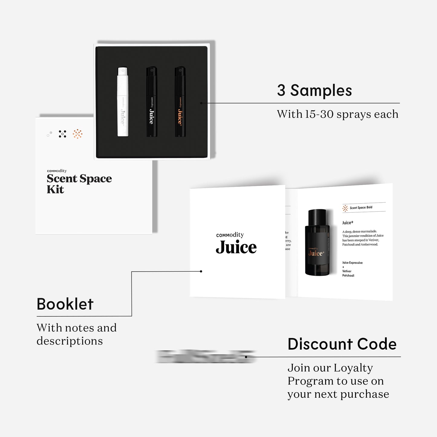 Juice Scent Space Rinkinys