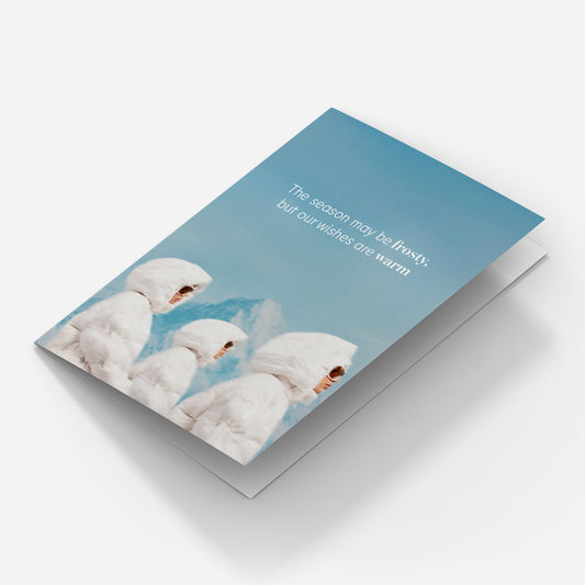 ‍Švenčių sveikinimo atvirukas (tuščias vidus) (100% nuolaida)